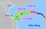 Bão số 9 hướng về vùng biển miền Trung, liệu có ảnh hưởng đến Việt Nam?