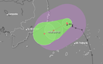 Bão số 10 đổi hướng về vùng biển Khánh Hòa - Bình Thuận