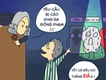 Khi ngáo đá ra tòa