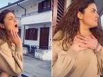 Cô gái đứng trước nhà luyện thanh, bị hàng xóm 'trả đũa'