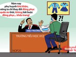 Nhà trường quyết định 'giảm tải' đồng phục cho phụ huynh