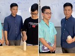 Thầy giáo dạy học trò triết lý tình yêu bằng thí nghiệm vật lý