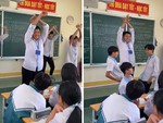 Nhóm nam sinh múa, lắc mông siêu dẻo mừng 20-10