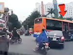 Pha 'cướp đường' trả giá bằng 'tiền' của tài xế xe buýt