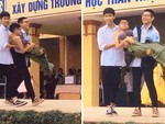 Nhóm nam sinh biểu diễn thời trang theo phong cách 'nàng tiên cá'