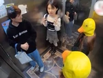 Cô gái xinh đẹp ngơ ngác khi bị 'chơi khăm' trong thang máy