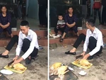 Chàng trai chặt gà luộc làm vỡ đĩa, đổ lỗi tại mẹ bạn gái nhìn