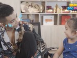 Phan Hiển quê một cục khi hỏi con gái 'thích xem ba nhảy không'