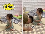 Bố cười xỉu với con gái diễn sâu trend 'Anh nợ em 1 câu yêu thương'