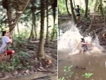 Tuổi thơ dữ dội: Đu tàu dừa rớt xuống ao
