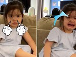 Cười xỉu với bé gái 3 tuổi hờn dỗi mẹ
