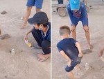 Tuổi thơ dữ dội: Lật chai nước, người thua bị tét mông