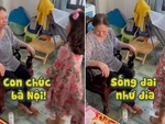 Bé gái chúc bà nội 'Sống dai như đỉa'