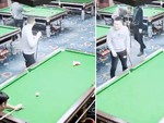 Đối thủ ngơ ngác trước cú đề pa bida không còn gì để chơi