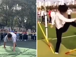 Những màn thi nhảy cao tấu hài của học sinh