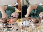 Pha xử lý đi vào lòng đất của bố bỉm sữa ở nhà trông con