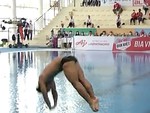 Pha nhảy cầu tiếp nước bằng bụng của VĐV Thái Lan ở SEA Games 31