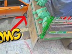 Pha lùi xe tải tốn bạc triệu của tài xế