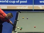 Cơ thủ quê 1 cục với cú sút tê hụt ở chung kết World Cup pool 9 bi