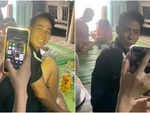 Cháu gái chụp hình troll bác
