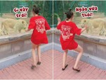 Sư tử chán chả buồn nói khi bị cô gái nhảy nhót cà khịa