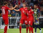 Video Mueller lập hat-trick giúp Bayern Munich nhấn chìm Fenerbahce ở Audi Cup