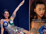 Katy Perry bị ‘kẹt’ mí mắt chớp như robot khi đang diễn