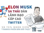 Thanos đời thực: Elon Musk sa thải 75% nhân viên Twitter kể cả dàn lãnh đạo cấp cao