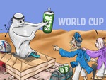 Lý Toét, Xã Xệ 'quay xe' ở Qatar vì hổng có bia