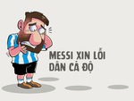 Messi xin lỗi dân cá độ bóng đá
