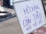 Ảnh vui 3-11: Hết xăng còn dầu và cả... vé số