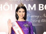 Nhan sắc người đẹp sở hữu vương miện trầm hương Hoa khôi Nam Bộ 2022