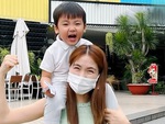 Ảnh vui sao Việt 13-12: Hòa Minzy làm ‘lực sĩ’ của con trai