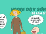 Ngoại dậy sớm để làm gì?