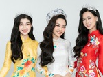 Top 3 Miss World Vietnam 2022 khoe sắc với áo dài