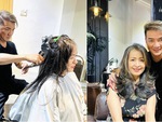 Ảnh vui sao Việt 21-9: Đàm Vĩnh Hưng trổ tài cắt tóc vì nhớ nghề