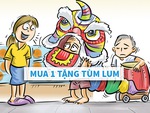 Bánh trung thu 'mua 1 tặng tùm lum'