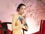 'Đại sứ tre xanh' Ban Mai khoe sắc cùng áo dài lấy cảm hứng từ tre