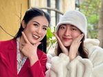 Ảnh vui sao Việt 29-1: Hoa hậu Ngọc Hân lí lắc bên Lương Thùy Linh