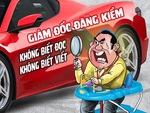 Lạ lùng giám đốc trung tâm đăng kiểm không biết chữ