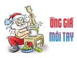 Ông già Noel... mỏi tay