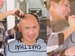 Ảnh vui sao Việt 30-3: Tiến Luật không dám ra đường vì Thu Trang cạo sạch tóc