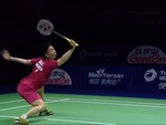 Tay vợt Trung Quốc vừa thi đấu vừa 'cà khịa' đối thủ