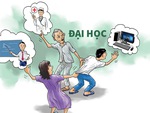 Mâu thuẫn khi cha mẹ chọn ngành nghề đại học thay con