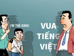 Vua tiếng Việt - vua tiếng Anh