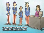 Bạo lực học đường: Tốt khoe xấu che