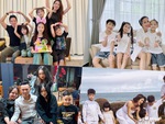 10 gia đình sao Việt đông con bậc nhất showbiz