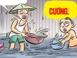 Combo mưa lớn khuyến mãi triều cường: Đường thành sông, nhà thành ao