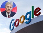 Phát ngôn viên Điện Kremlin 'bó tay' khi đọc số tiền phạt Google