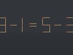 Thử tài IQ: Di chuyển một que diêm để 9-1=5-3 thành phép tính đúng